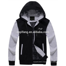 cheap plain hoodies American trend black and white hoodies for men